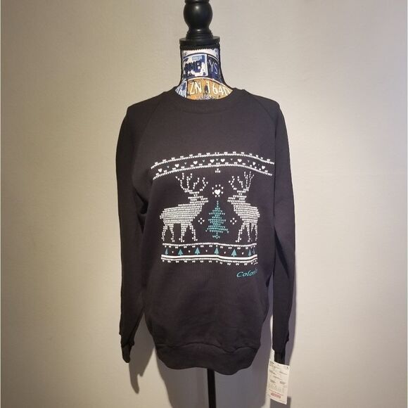 VINTAGE JERZEES SWEATER NWT. PUR 6 - Picture 1 of 7